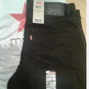 Levi's NEW with tags,  Black, Slim 30x30 sz 20 Regular